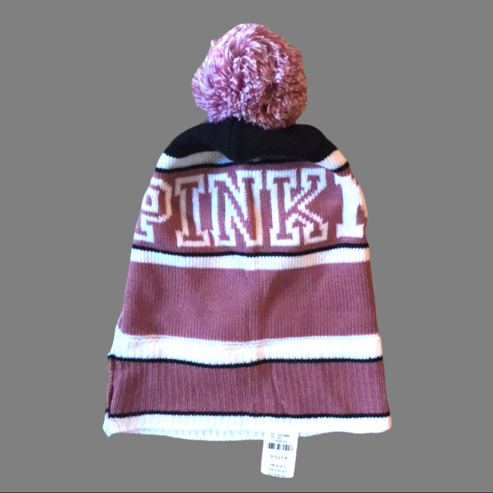 PINK Nation Knit Hat *NWT *Rare! *Collector’s Item *Limited Edition - Picture 5 of 6